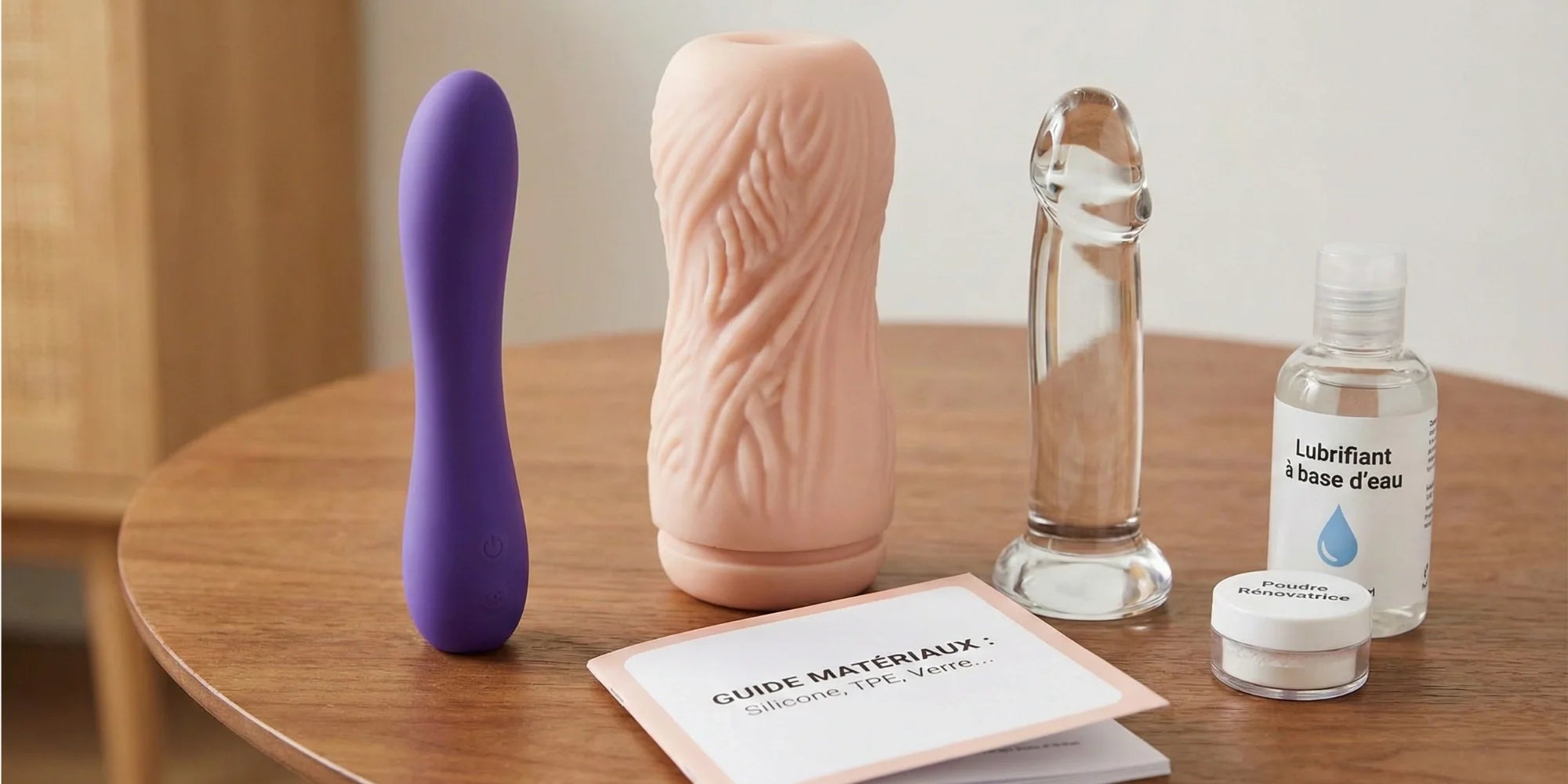 Les matériaux des sextoys : silicone, métal, verre… lequel choisir ?