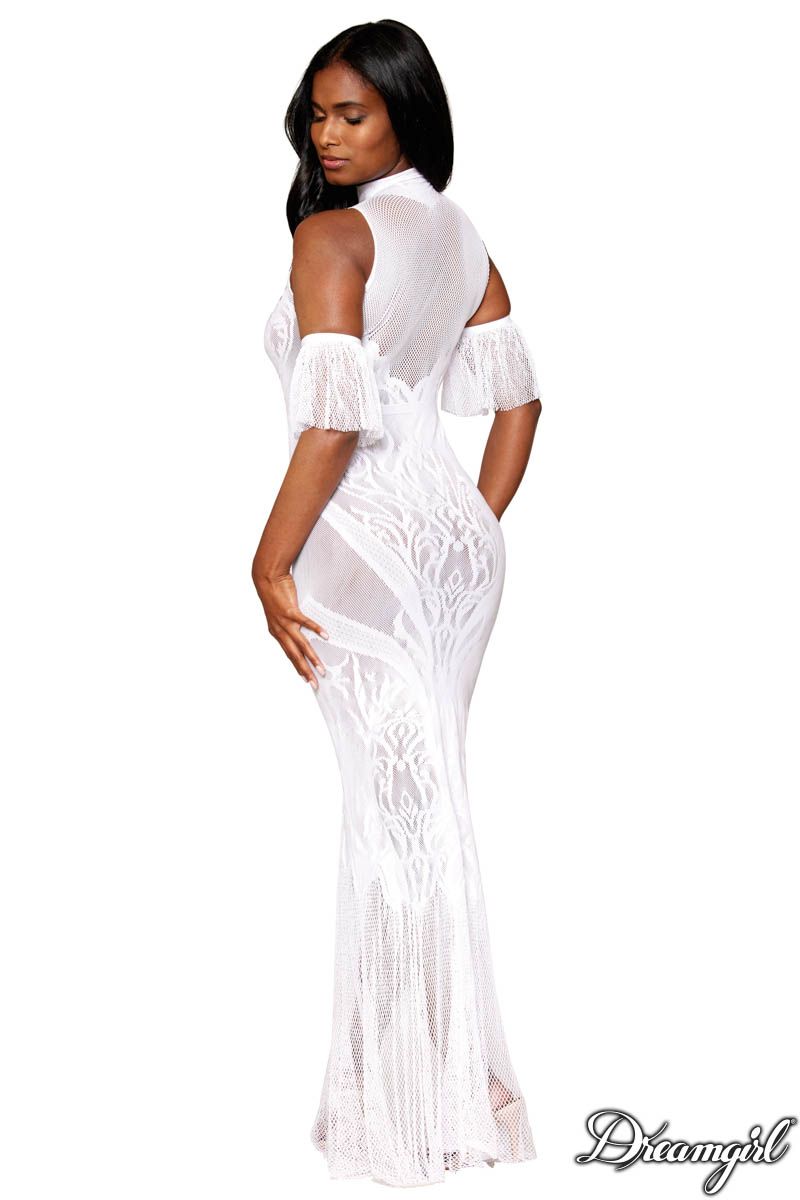 Long dress with sleeves - Dreamgirl