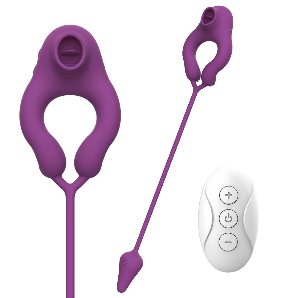 Luka triple stimulation cock ring - Audace