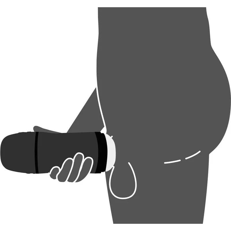 Masturbator with 2 functions - Rebel