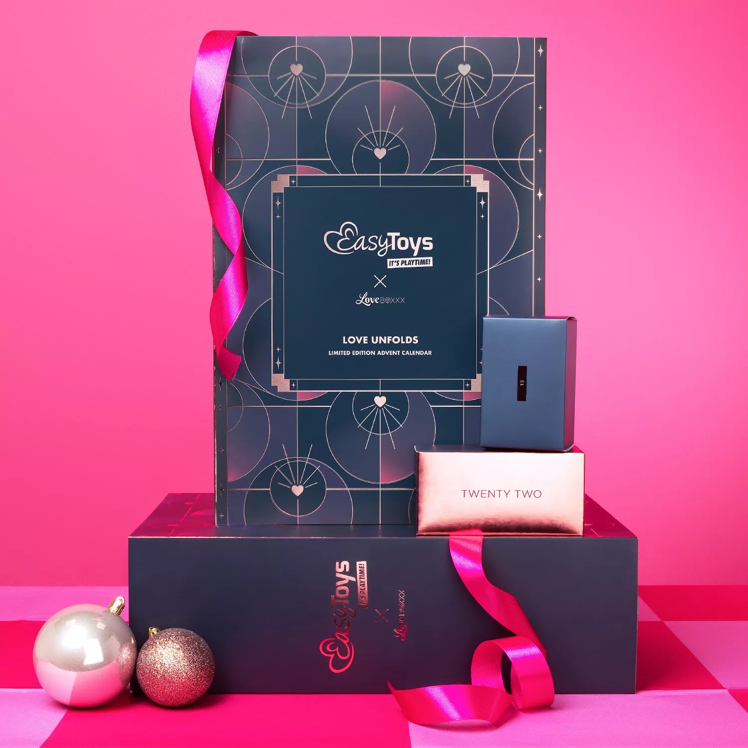 Calendrier de l'Avent 2025 L'amour se dévoile - EasyToys x LoveBoxxx