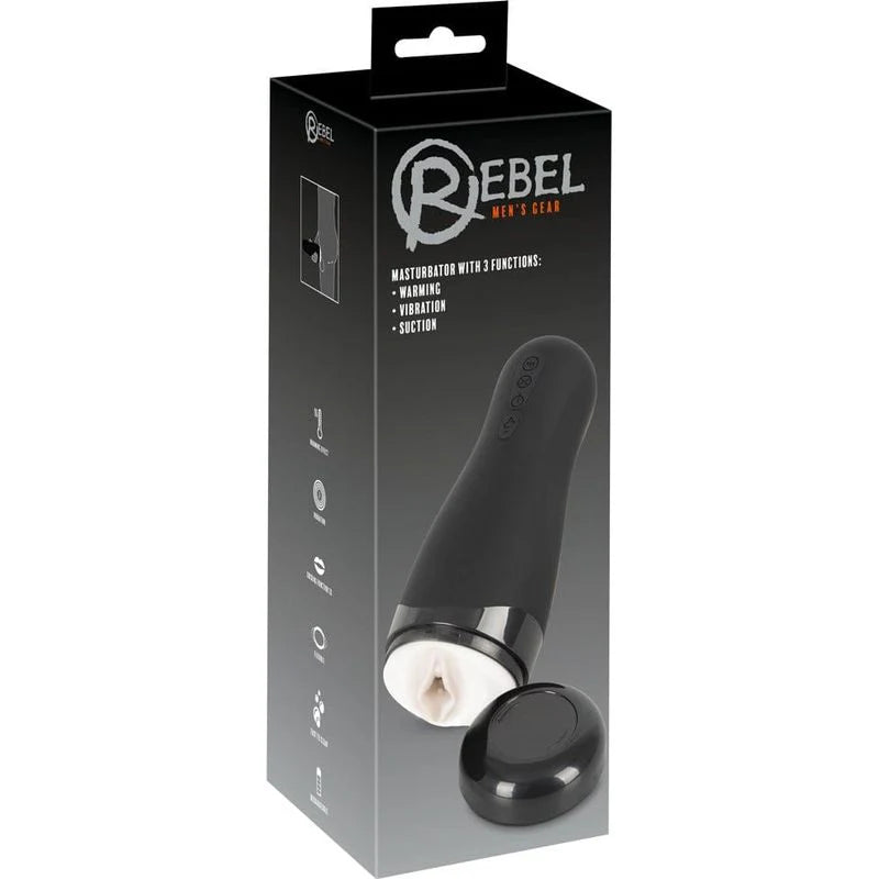 Masturbator with 3 Functions - Rebel