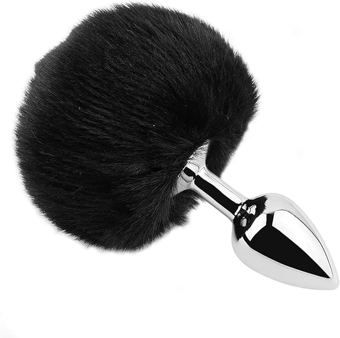 Rabbit tail anal plug