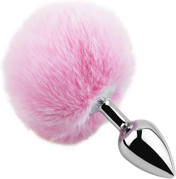 Rabbit tail anal plug