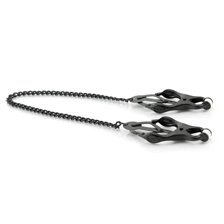 Butterfly Nipple Clamps with Chain - XBliss