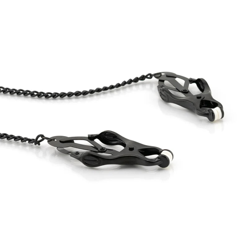 Butterfly Nipple Clamps with Chain - XBliss