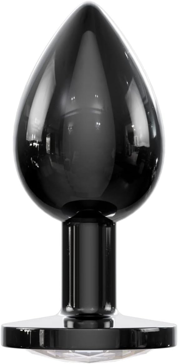 Black Aluminum Anal Plug - XBliss