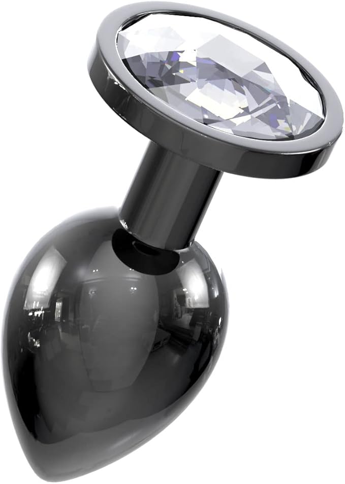 Black Aluminum Anal Plug - XBliss