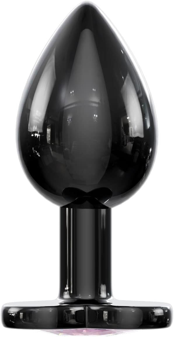 Black Aluminum Anal Plug - XBliss