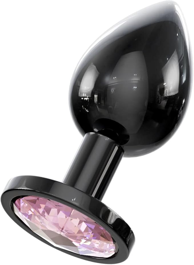 Black Aluminum Anal Plug - XBliss