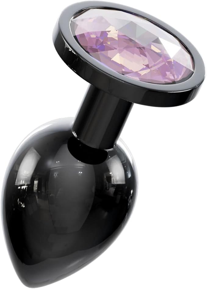Black Aluminum Anal Plug - XBliss