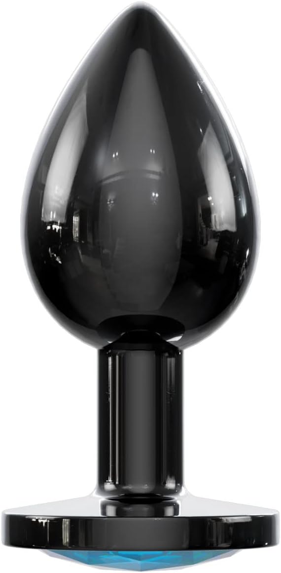 Black Aluminum Anal Plug - XBliss
