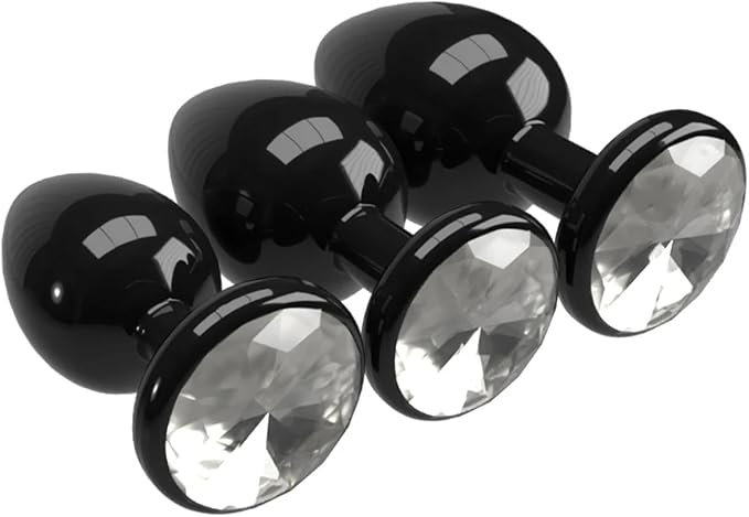 Black Aluminum Anal Plug - XBliss