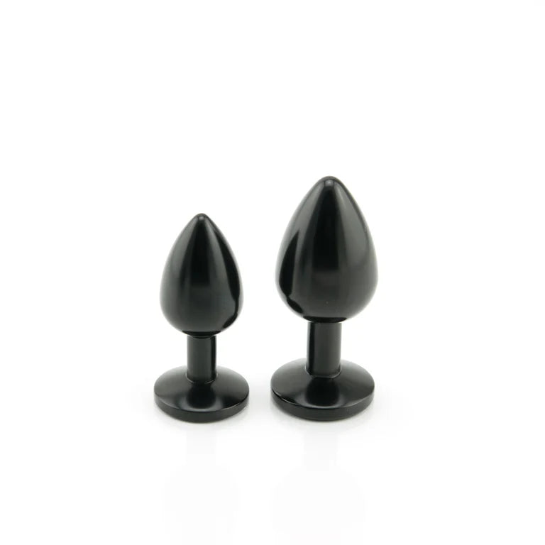 Black Aluminum Anal Plug - XBliss