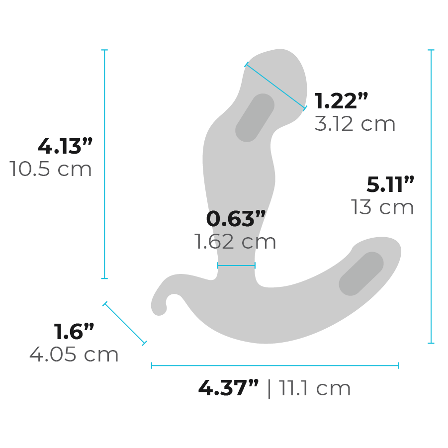 360° Plug anal vibrant - B-Vibe