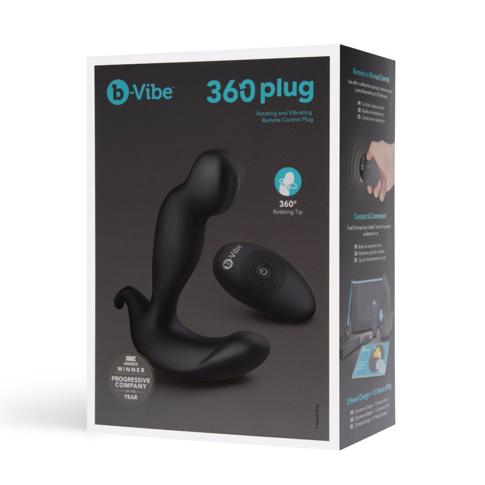360° Plug anal vibrant - B-Vibe