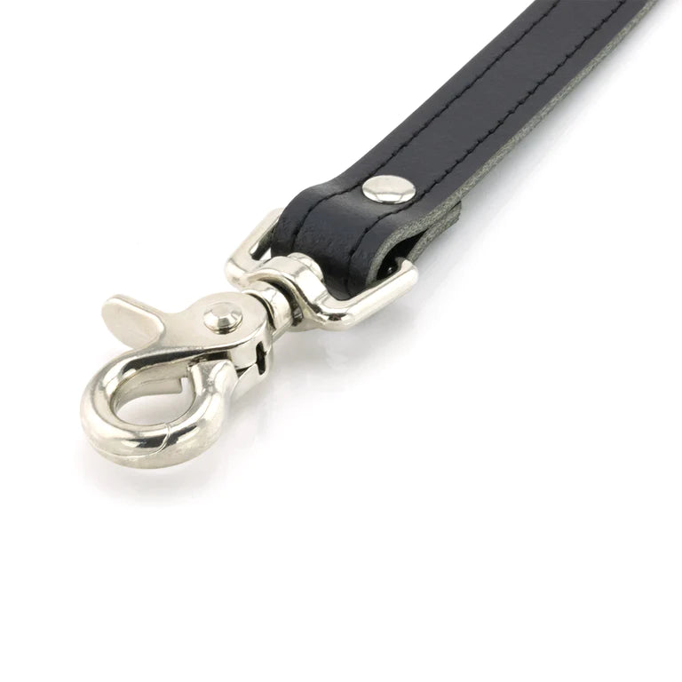 Short Italian Leather Leash - XBliss