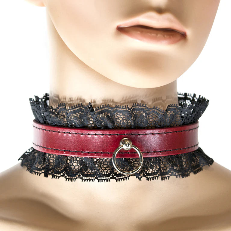 Collier d'Esclave avec Dentelle - XBliss