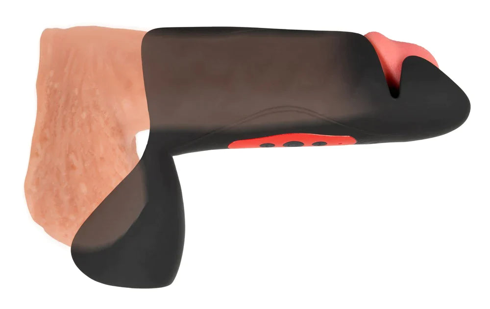 Penis Extender with 3-Point Stimulation - Rebel