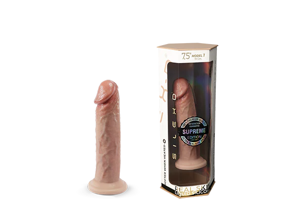 Dildo 7.5" Model 2 Ultra Premium - Silex D