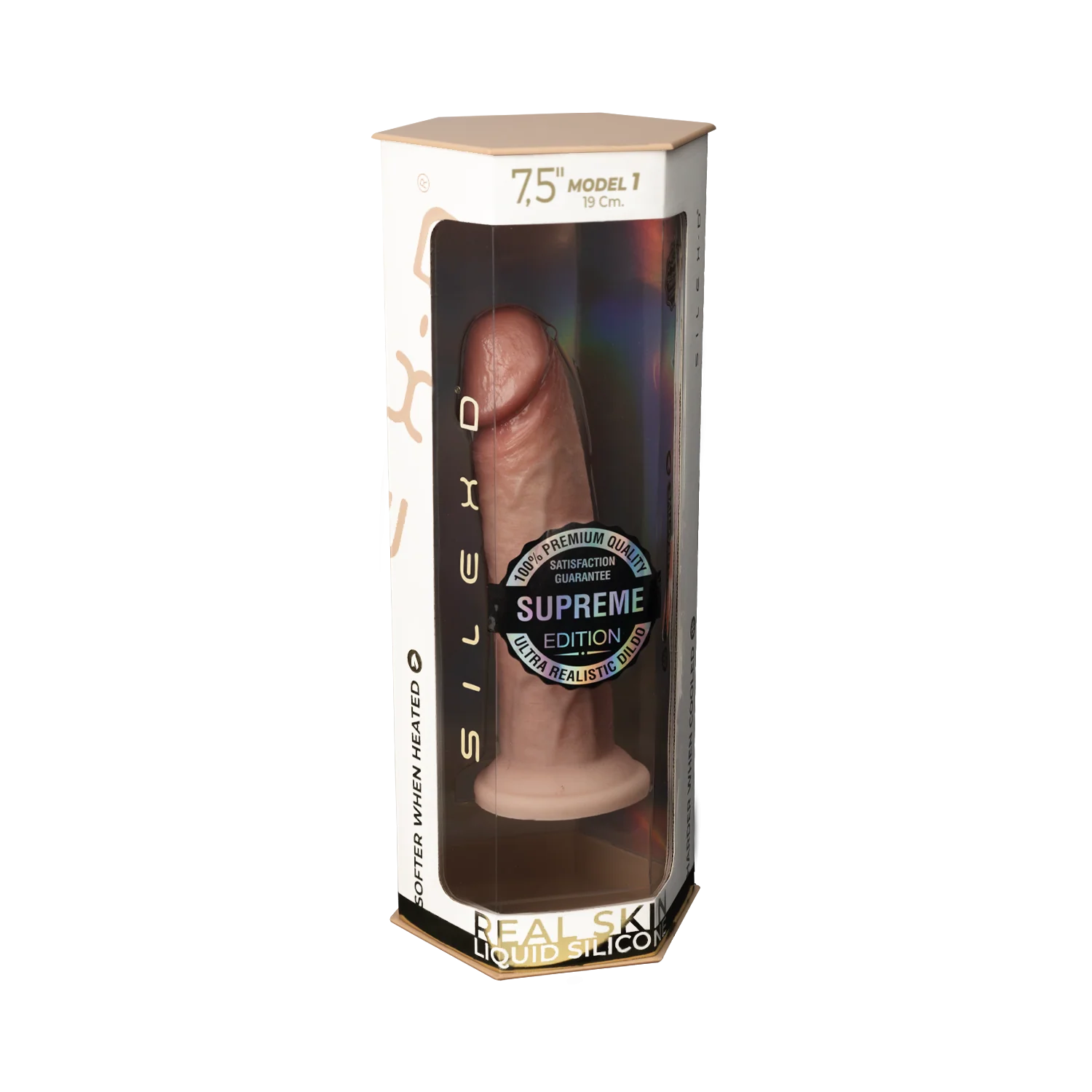 Dildo 7.5" Model 2 Ultra Premium - Silex D