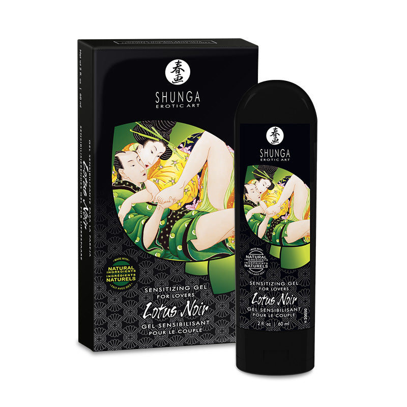 Lotus Noir sensitizing gel - Shunga