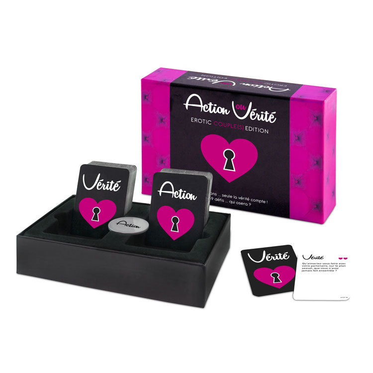Jeu Action ou Vérité Erotic Couple(s) Edition - Tease & Please