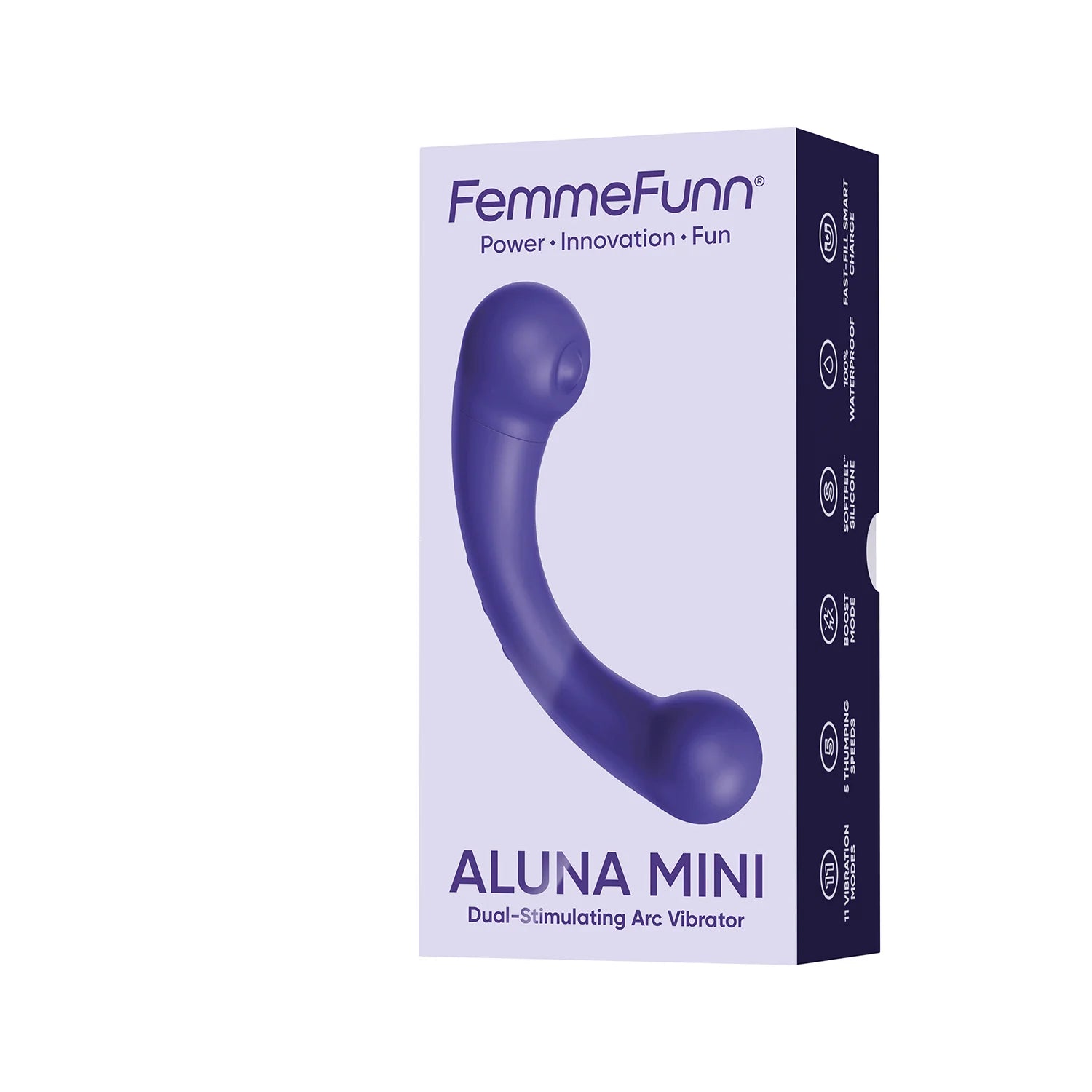 Aluna Mini – Vibrateur à percussions et vibration - FemmeFunn