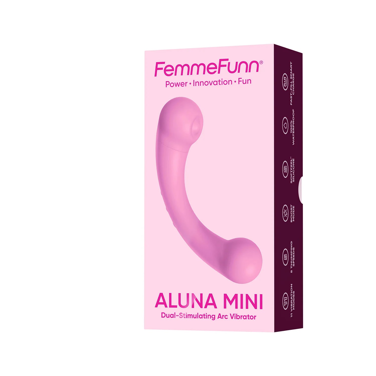 Aluna Mini – Vibrateur à percussions et vibration - FemmeFunn
