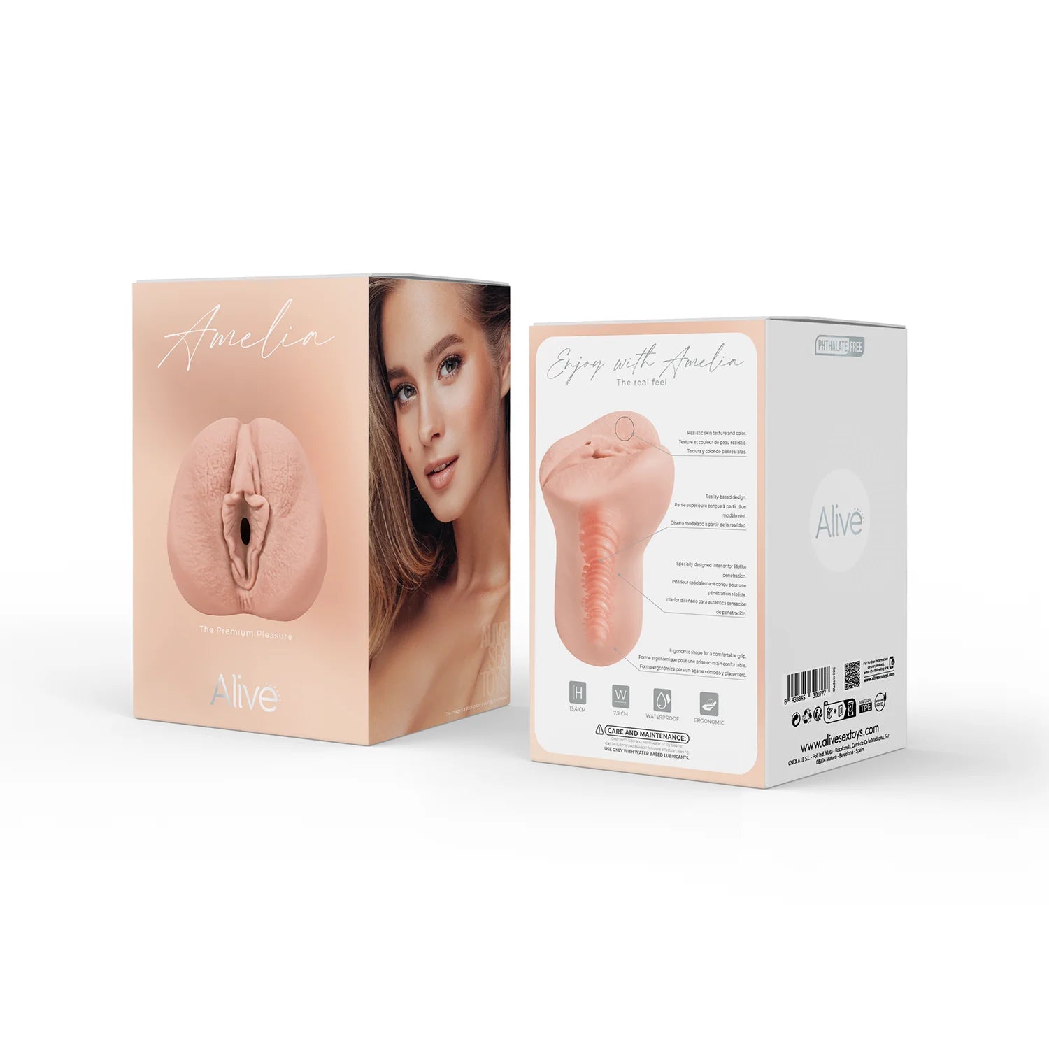 Masturbateur super réaliste Amelia - Alive