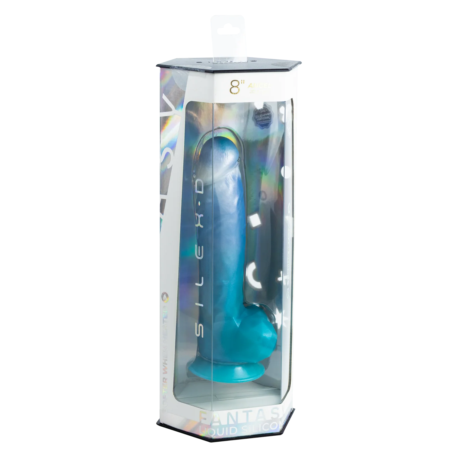 Fantasy Collection Angel – Dildo en silicone liquide 8" - SilexD