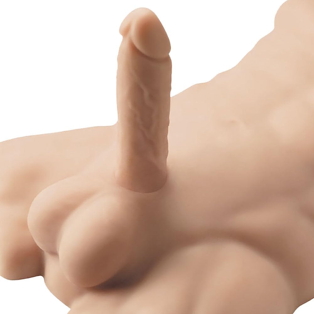 Apollo L torse avec dildo 7" - Silex D