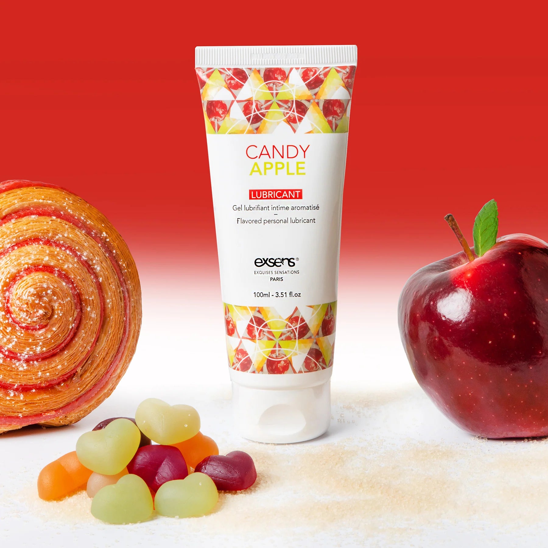 Lubrifiant délectable à base d'eau - Exsens