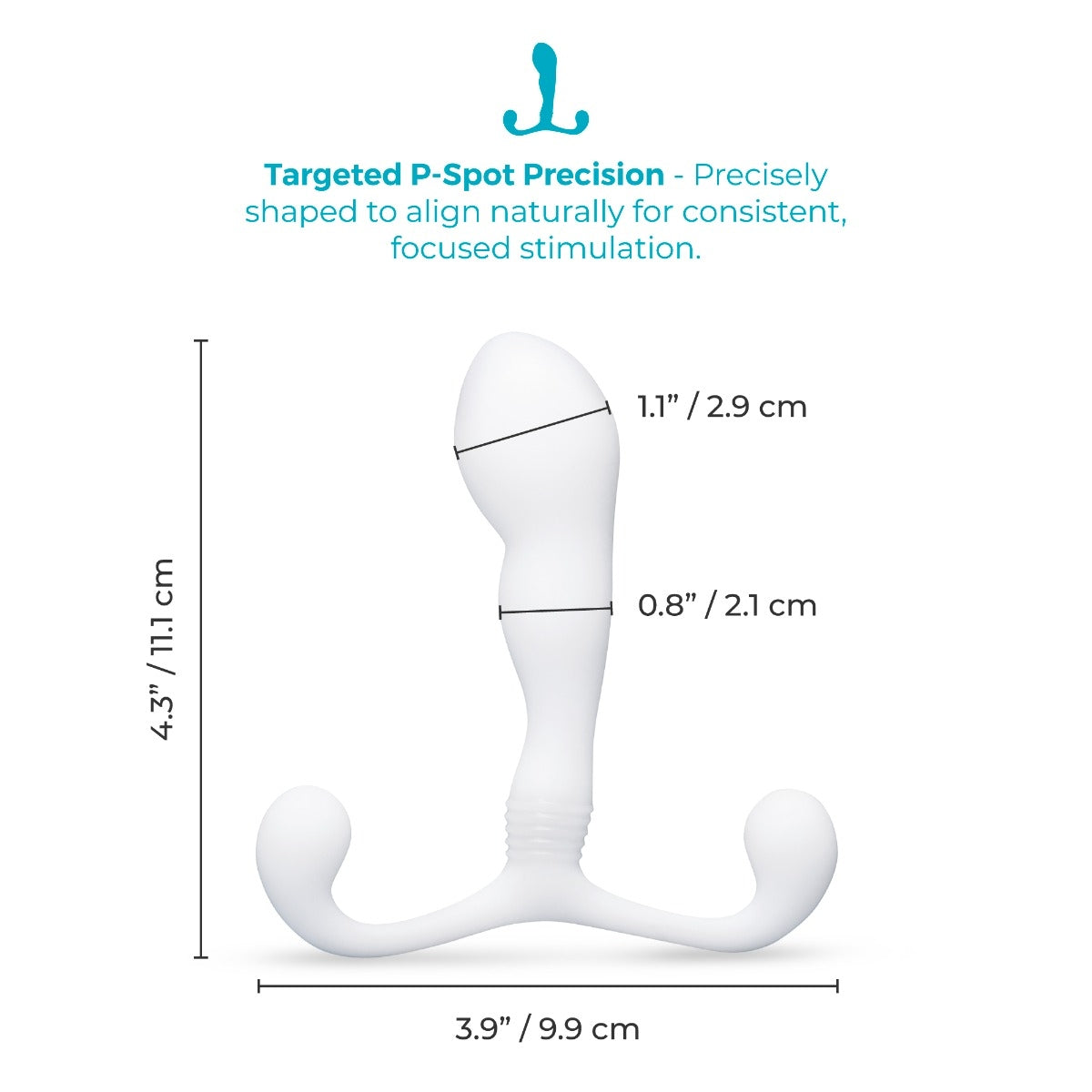 P-Spot Slim X – Stimulateur de prostate mains libres - B-Vibe