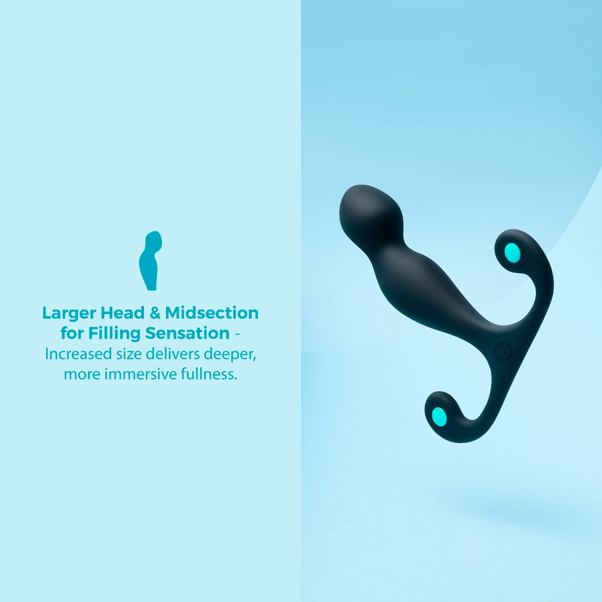 P-Spot Vortex Flex – Masseur de prostate angulé mains libres - B-Vibe