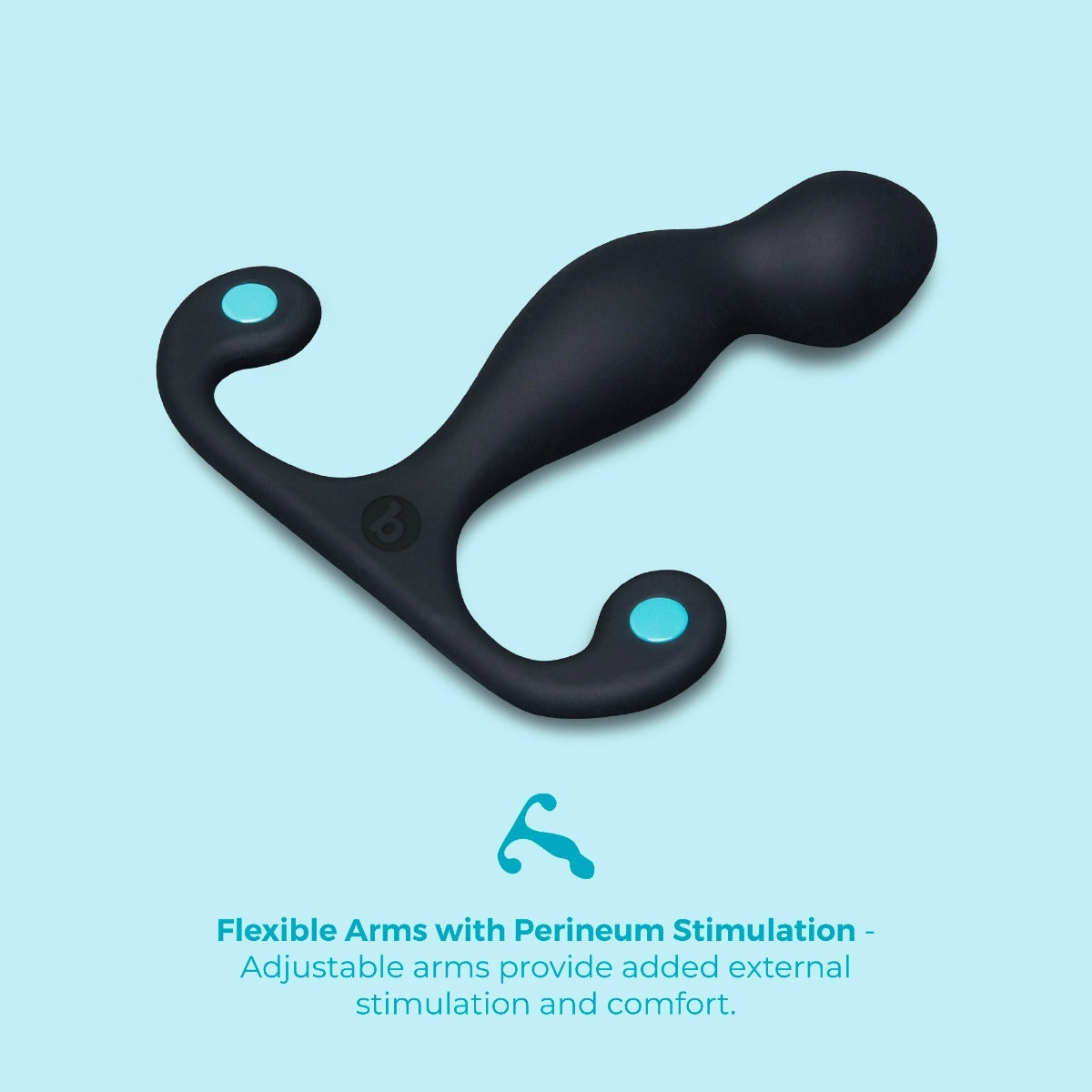 P-Spot Vortex Flex – Masseur de prostate angulé mains libres - B-Vibe