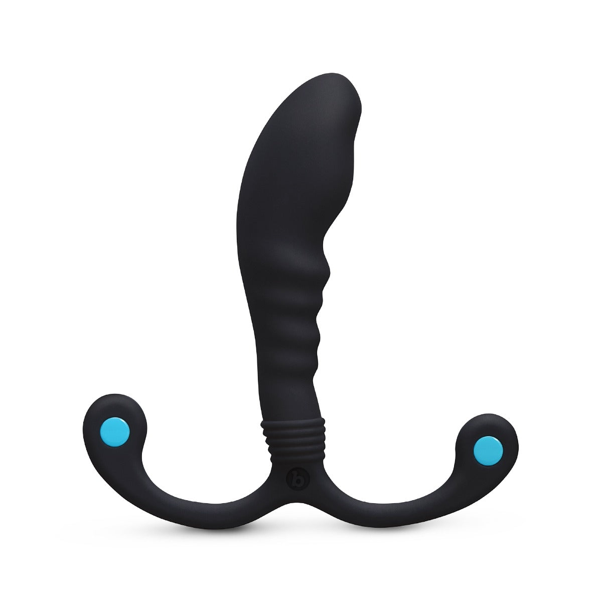 P-Spot Apex Bend – Masseur de prostate texturé et ajustable mains libres - B-Vibe