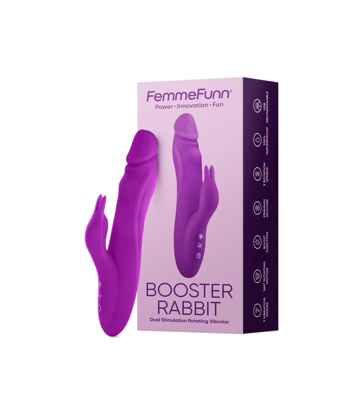 Booster Rabbit vibrator - FemmeFunn