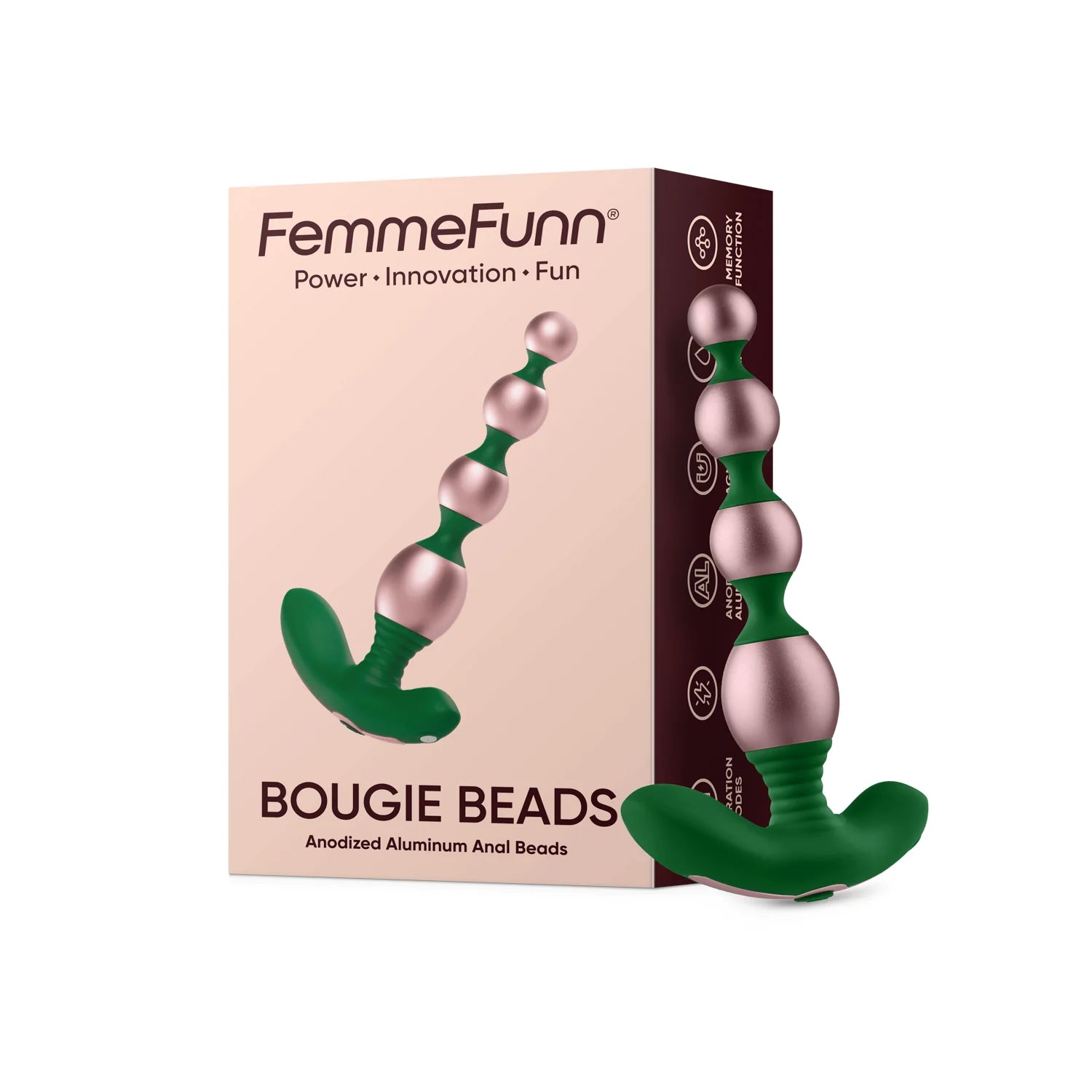 Bougie Beads en aluminium - FemmeFunn