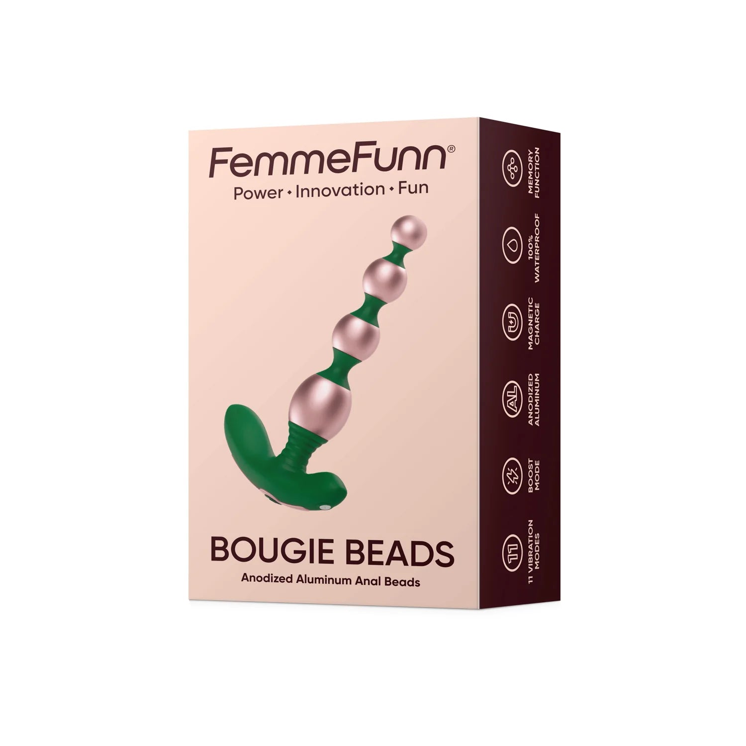 Bougie Beads en aluminium - FemmeFunn