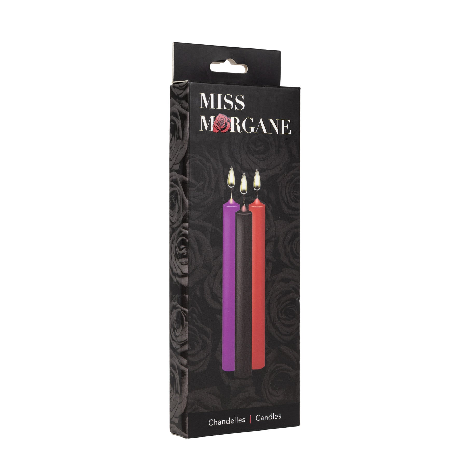 Ensemble chandelle – 3 bougies à basse température - Miss Morgane
