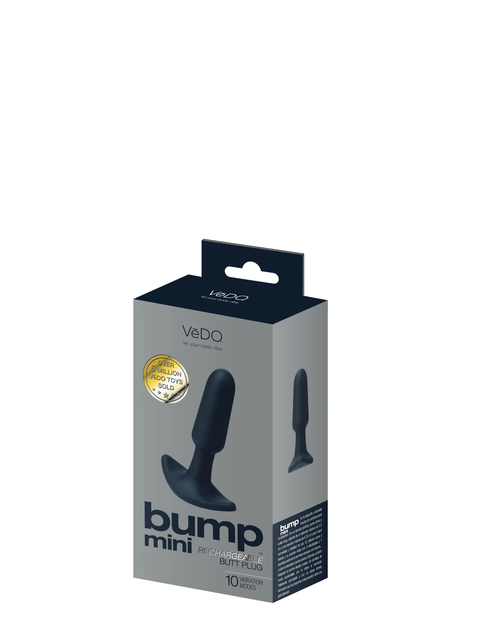 Bump Mini – Plug anal vibrant - Védo