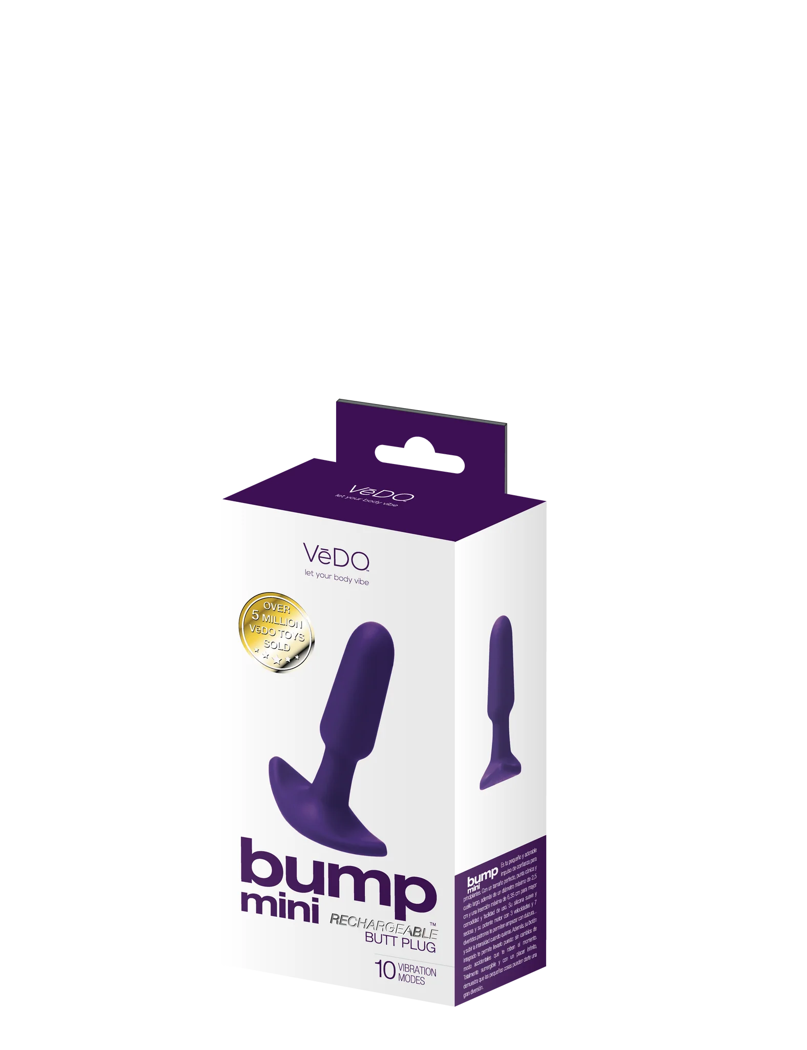 Bump Mini – Plug anal vibrant - Védo