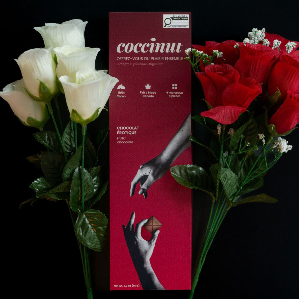 Chocolat noir érotique - Coccinut