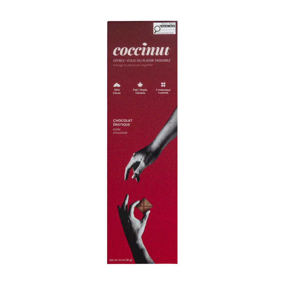 Chocolat noir érotique - Coccinut