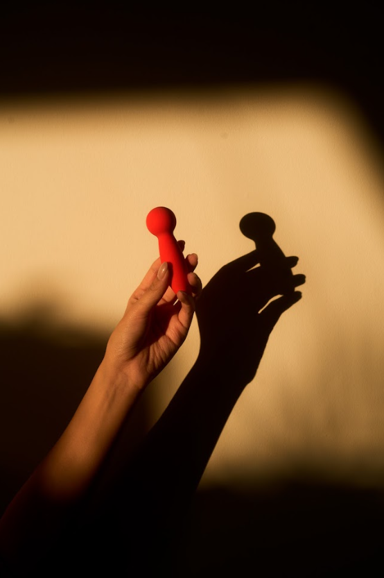 Cakepop mini vibrateur wand - Peach & Cream