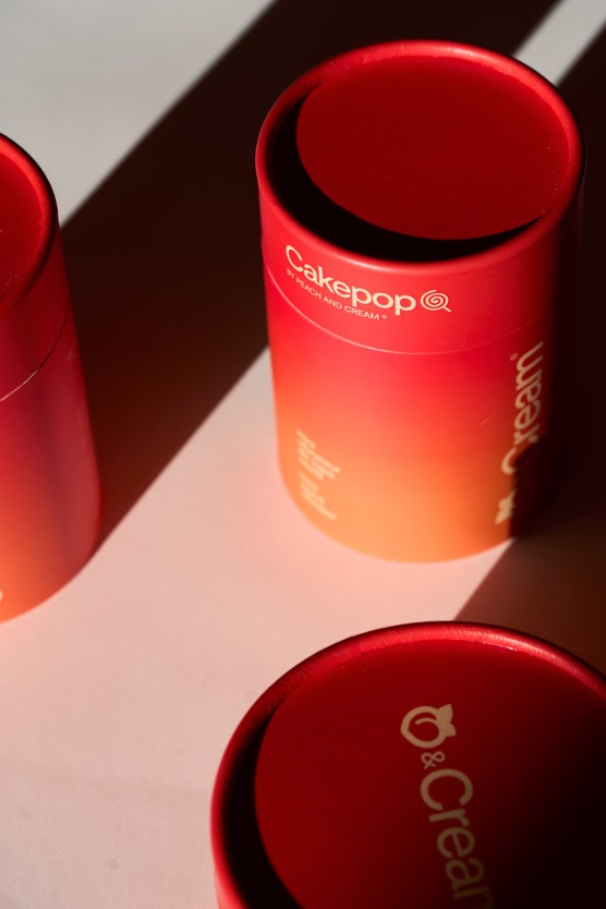 Cakepop mini vibrateur wand - Peach & Cream