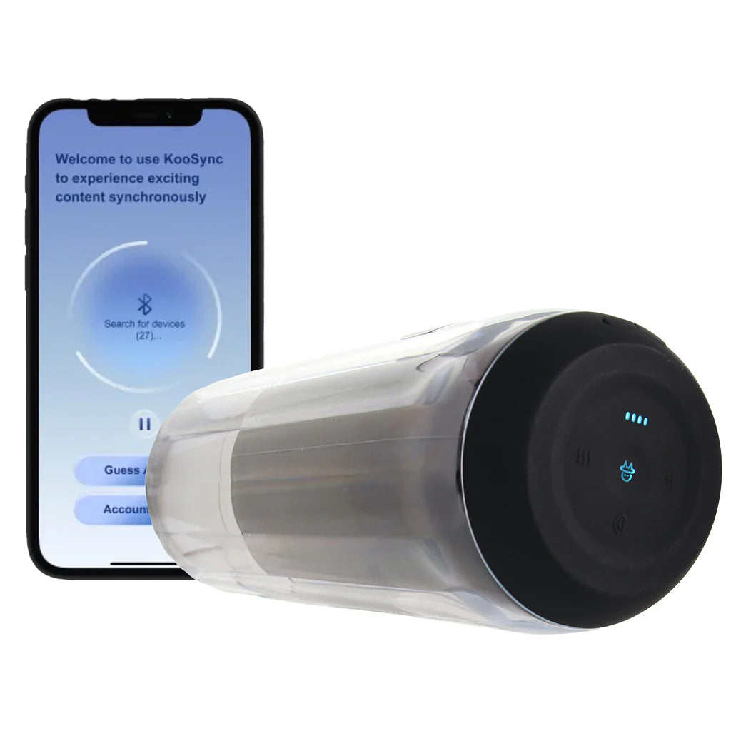 Cocoon masturbateur interactif chauffant, vibrant et pulsé - Kaotik Lab par Svakom