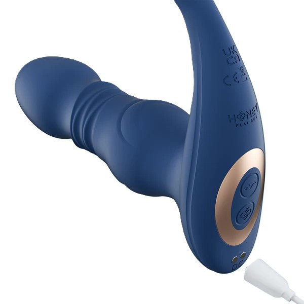 Cyrus Stimulateur de prostate avec cockring - Honey Play Box