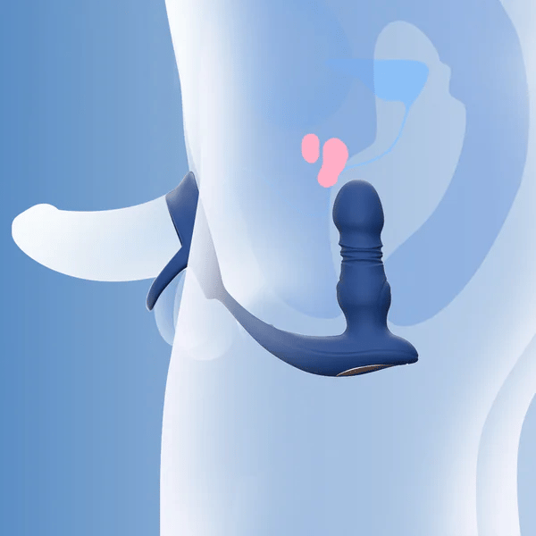 Cyrus Stimulateur de prostate avec cockring - Honey Play Box